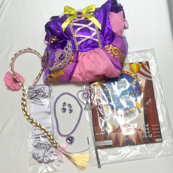 Snow White Princess costume Light up Princess Dress Girls Size 4-6Yrs - Picture 2 of 12